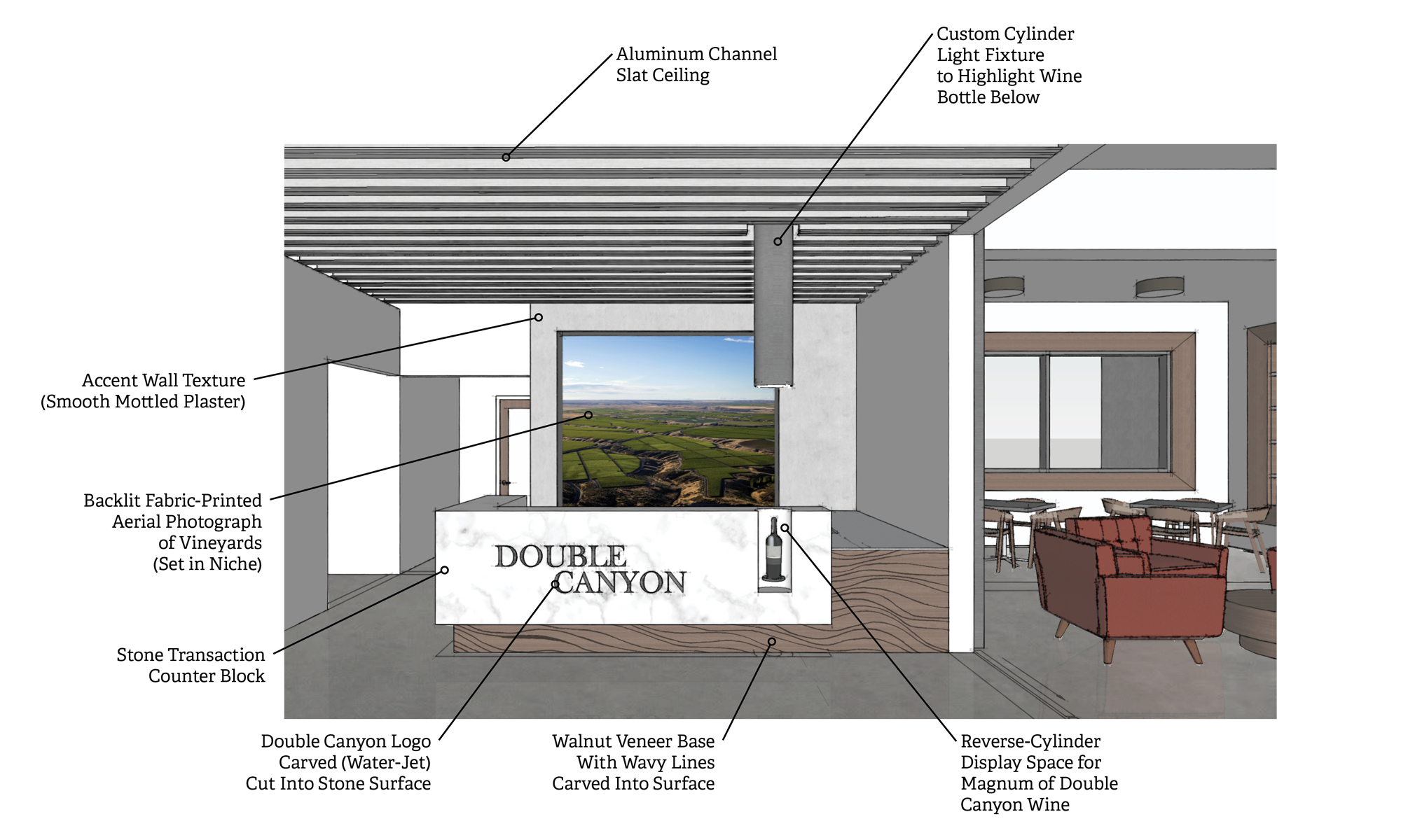 Double Canyon Winery - UPWARD | Architecture and Interiors